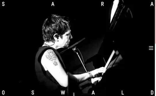 Aperçu du site pour Sara Oswald